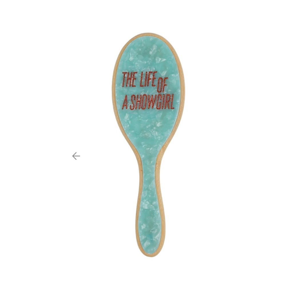 Taylor Swift The Life of a Show Girl Hair Brush Blue